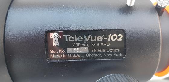 Lunette TeleVue TV102