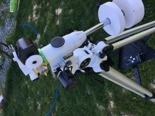 Monture Skywatcher eq3-2 motorisée double axe