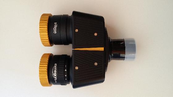 Tête binoculaire tirage totalement compensé