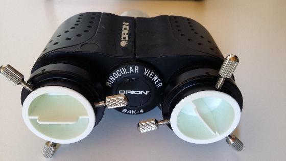 Tête binoculaire Orion 