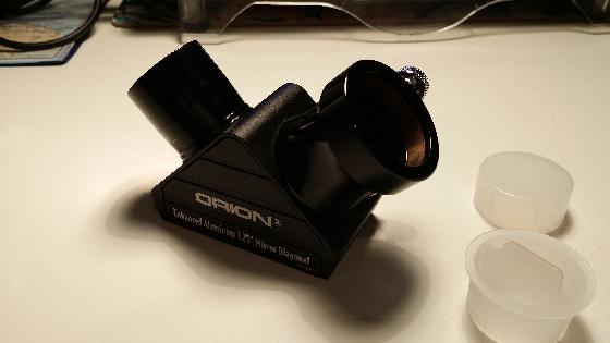 Renvoi coudé 90° Orion 1.25 pouce à miroir