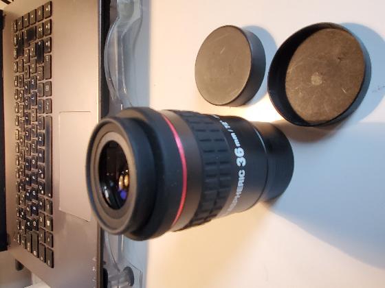 Oculaire Hyperion 36 mm 72° 2 pouces et 1.25pouces avec boîte