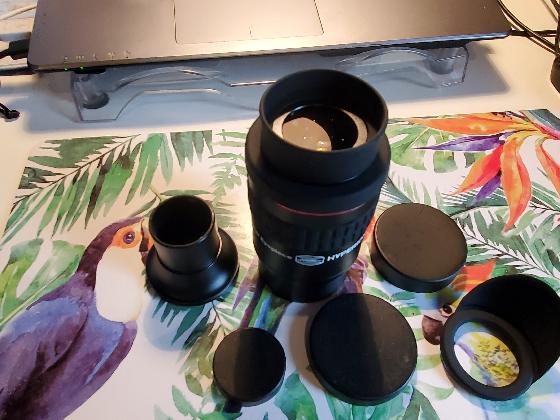 Oculaire Hyperion 36 mm 72° 2 pouces et 1.25pouces