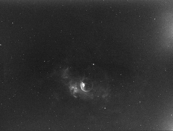Brute 5min NGC7635 Halpha 3nm QHY163
