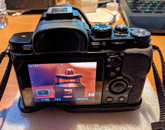 Kit Sony A7 + EF 28/70