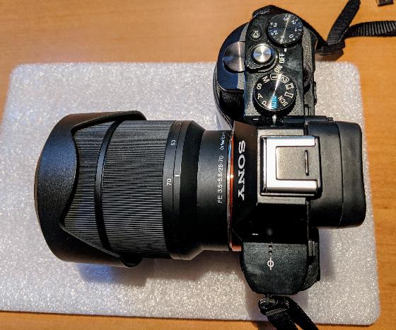 Kit Sony A7 + EF 28/70
