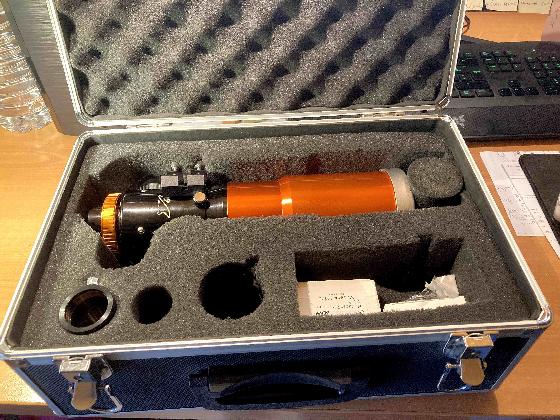 Astrographe ZS66/388 + correcteur 0.63 + coffret alu