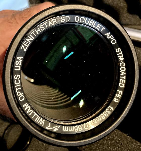Lunette William Optics Zenith Star 66/388 SD Doublet APO