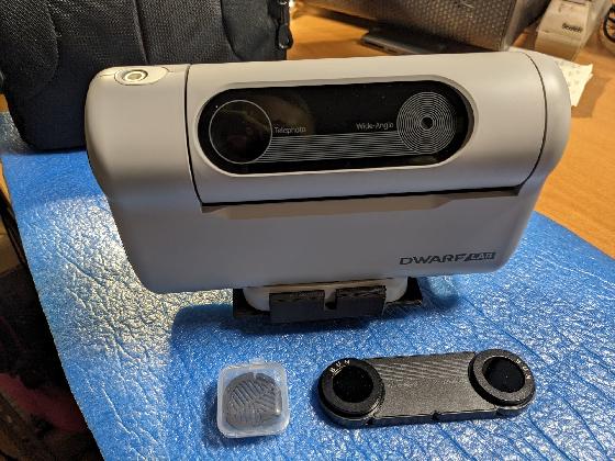 Télescope électronique ultra-compact DWARF II quasi-neuf