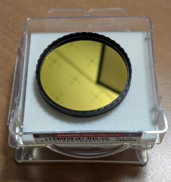 Filtre BAADER H-Alpha 3nm état neuf