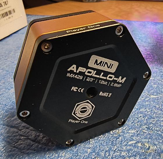 Caméra monochrome Player One Apollo-M Mini, TBE, garantie