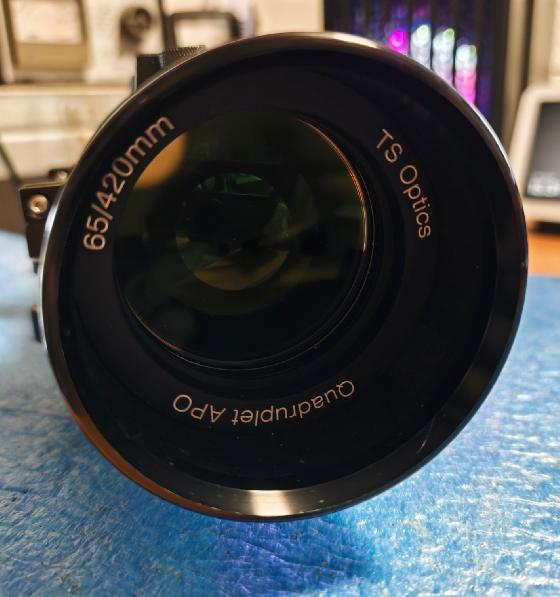 Quadruplet TS Optics 65/420 APO Imaging Star en valise, très bon état