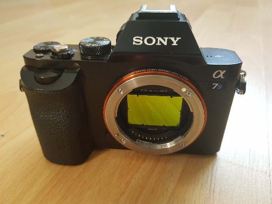 a7s defiltré total + filtre clip stc multispectra
