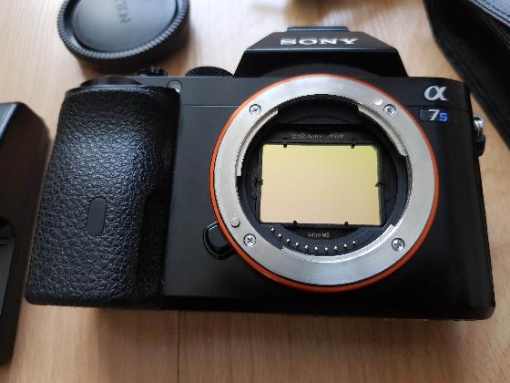 Sony a7s non défiltré + filtre clip stc astro multispectra