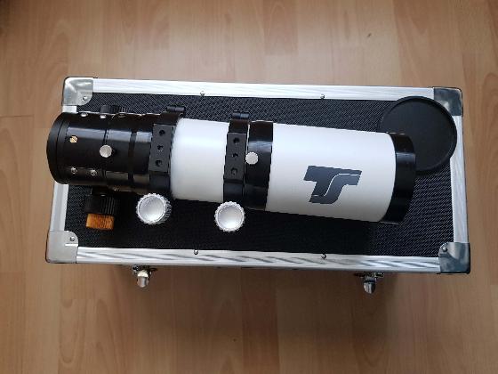 Lunette astrographe TS Optics 81/352 sextuplet APO