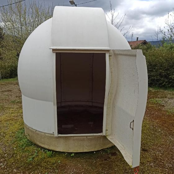 Coupole d'observatoire astronomique Enaco de 2,4m (prix à débattre)