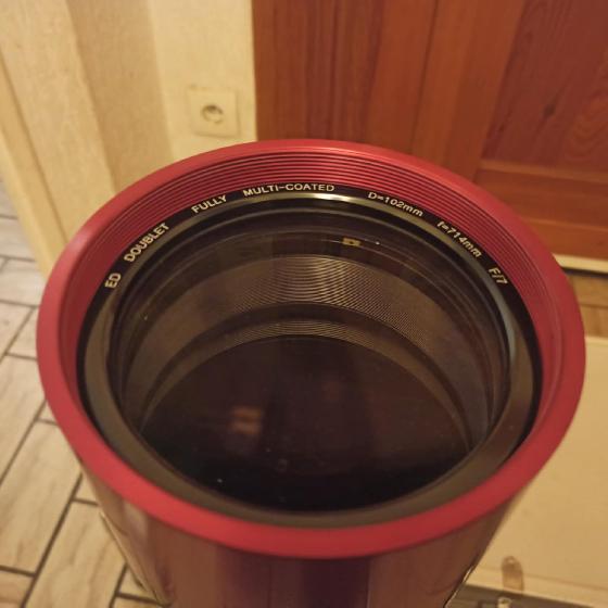 Lunette solaire H-alpha Lunt double stack + sa valise de rangement (prix à débattre)