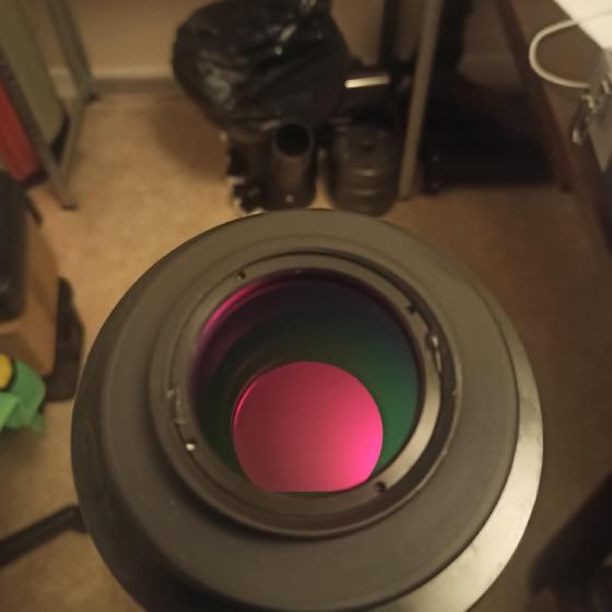 Lunette solaire H-alpha Lunt 100mm + accessoires