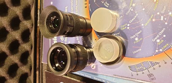 Skywatcher 11 et 19 mm