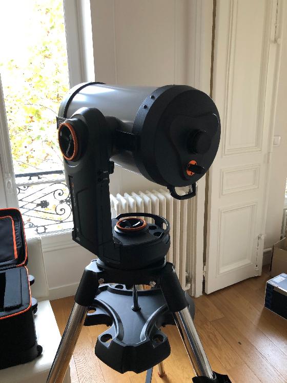 Celestron NexStar Evolution 9,25 avec boîtier, oculaires et filtres