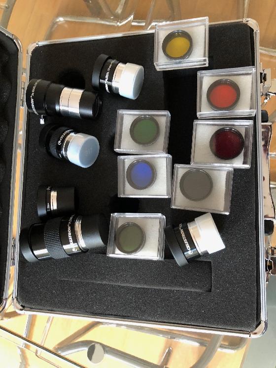 Celestron NexStar Evolution 9,25 avec boîtier, oculaires et filtres