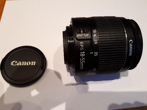 OBJECTIF ZOOM CANON EF-S 18-55mm
