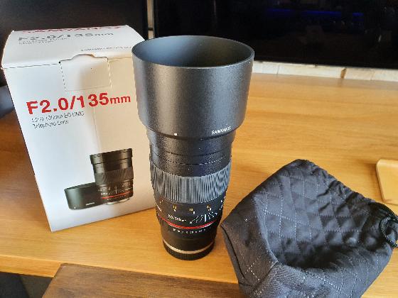 Samyang 135 f2 ED Sony E