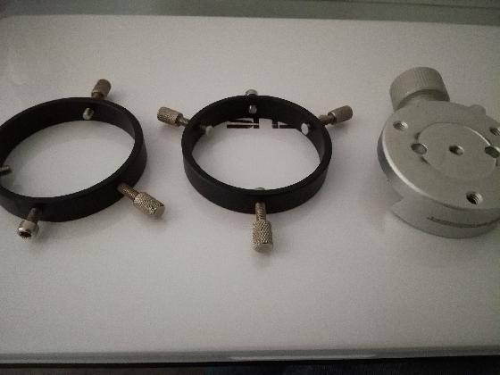 Orion 50mm guide scope + colliers fixation