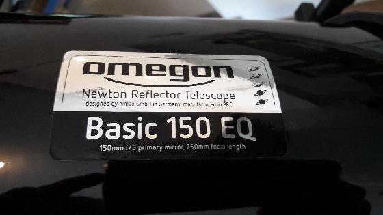 Téléscope Newton Omegon 150/750mm EQ3-2