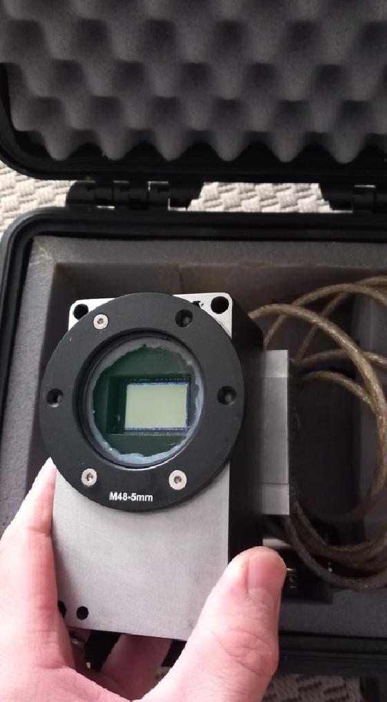 Cam86- Capteur Mono + couleur et boite Pelicase