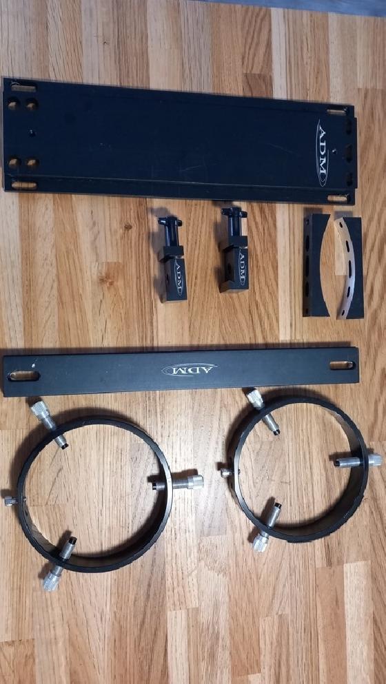 Divers accessoires: OAG, Oculaires, Bagues, Platines, etc..