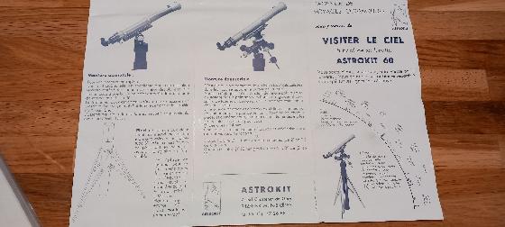 (Baisse du prix) Lunette vintage Astrokit LA 60