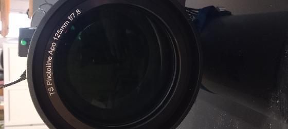 Setup complet: TS 125 Photoline, CCD ATIK, LRVBSHO