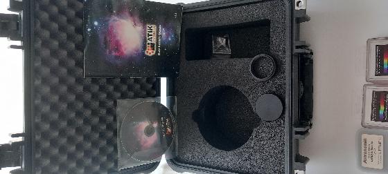 CCD Atik, RAF, LRVBSHO, diviseur optique