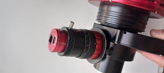 CCD Atik, RAF, LRVBSHO, diviseur optique