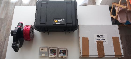 CCD Atik, RAF, LRVBSHO, diviseur optique