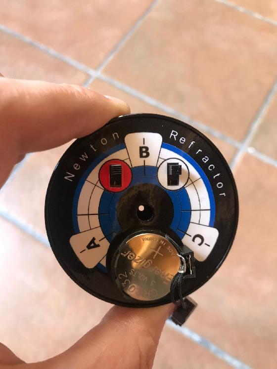 Colimateur REEGO pour Newton, SC, RC