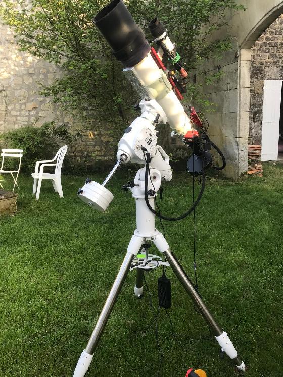 Monture EQ6 R Pro version USB et colonne complémentaire