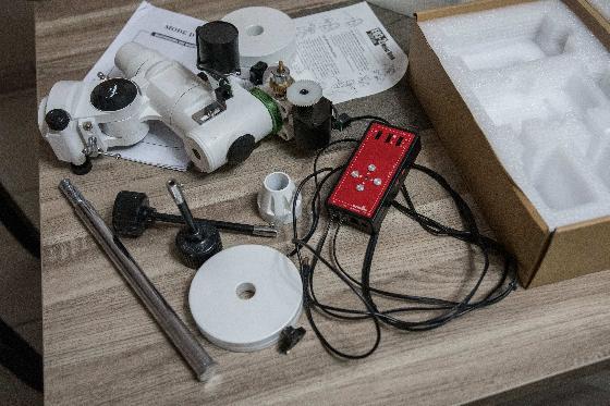 Monture Nezq3-2 + motorisation + Viseur polaire.