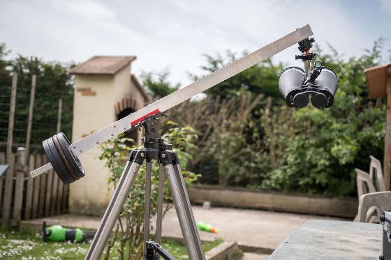 Jumelles 25x100 TS + monture et accessoires 