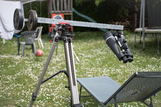 Jumelles 25x100 TS + monture et accessoires 