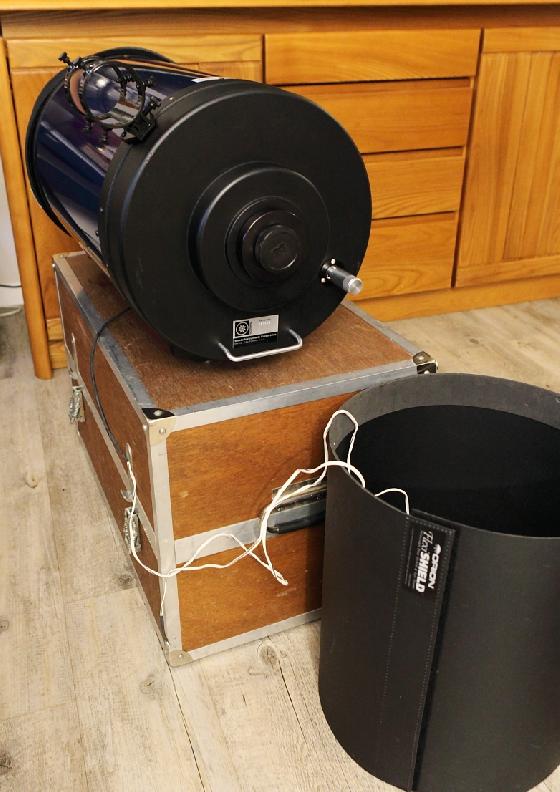 Tube optique nu meade 12 pouces