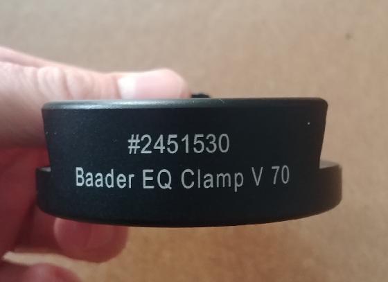 Platine queue d'aronde femelle Baader 