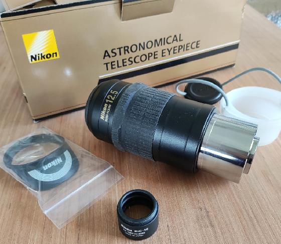 Oculaire Nikon NAV 12;5 mm 100° + correcteur EIC-10