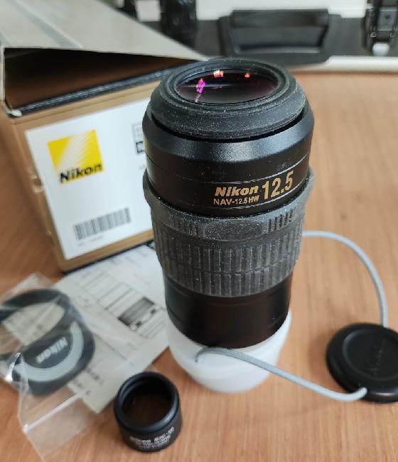 Oculaire Nikon NAV 12;5 mm 100° + correcteur EIC-10