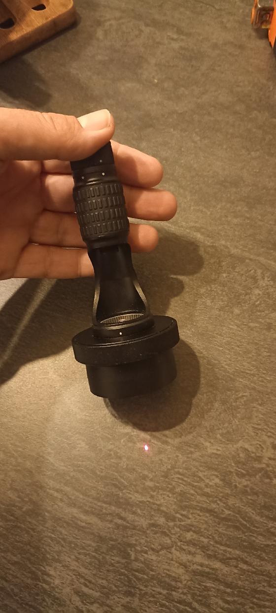 Laser de collimation  Baader Mark III avec bague de serrage annulaire
