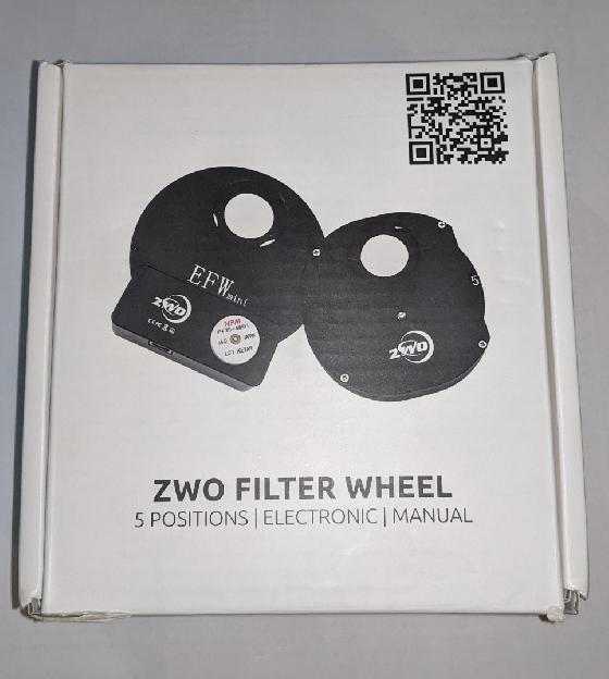 Roue à filtre ZWO EFW Mini 5x 31mm