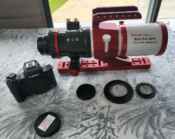Askar FRA300 + Canon M50