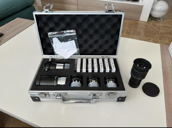 Valise oculaires + filtres OMEGON