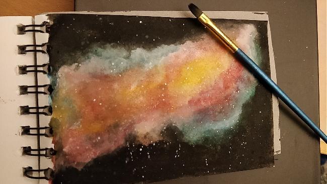 Nebula painting